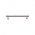 M Marcus Heritage Brass Knurled Design Cabinet Pull with Rose 96mm Centre to Centre